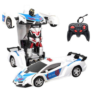 2022 Limited Edition Remote Control Robot One Button Transformation Car Toy (26 Colors)