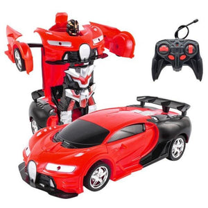 2022 Limited Edition Remote Control Robot One Button Transformation Car Toy (26 Colors)