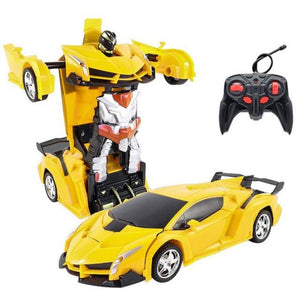 2022 Limited Edition Remote Control Robot One Button Transformation Car Toy (26 Colors)