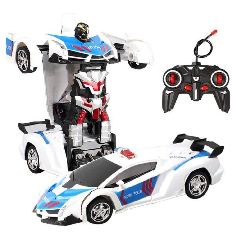 2022 Limited Edition Remote Control Robot One Button Transformation Car Toy (26 Colors)