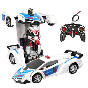 2022 Limited Edition Remote Control Robot One Button Transformation Car Toy (26 Colors)