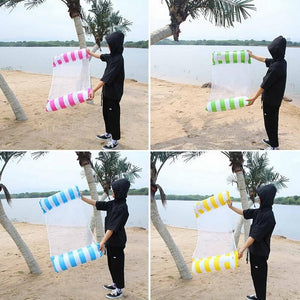 Inflatable Floating Swimming Hammock (13 Colors) Air Pump Included
