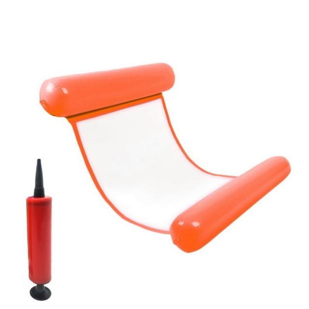 Inflatable Floating Swimming Hammock (13 Colors) Air Pump Included