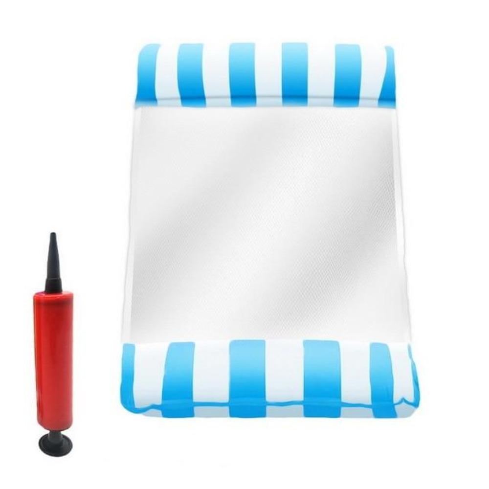 Inflatable Floating Swimming Hammock (13 Colors) Air Pump Included