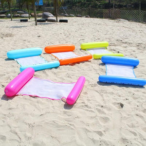 Inflatable Floating Swimming Hammock (13 Colors) Air Pump Included