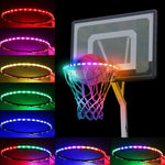 Upgraded 2023 Light Up Basketball Hoop LED Lights (battery or solar powered)