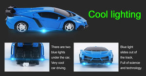 2022 Limited Edition Remote Control Robot One Button Transformation Car Toy (26 Colors)