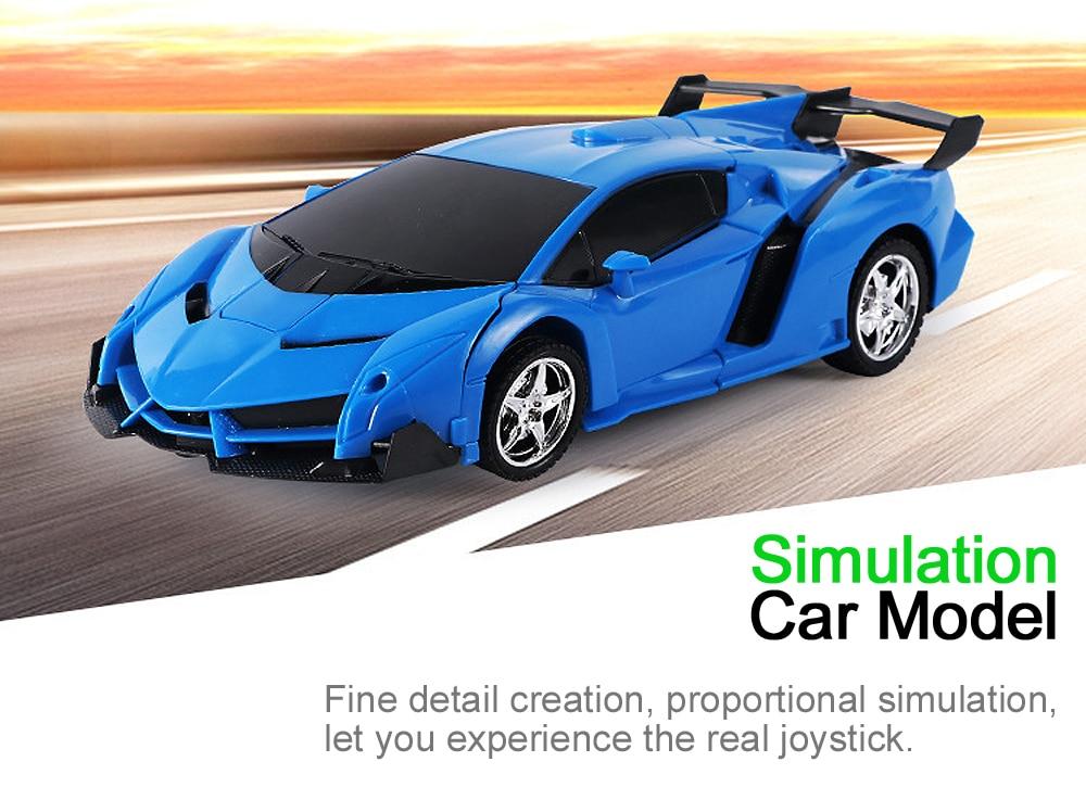 2022 Limited Edition Remote Control Robot One Button Transformation Car Toy (26 Colors)