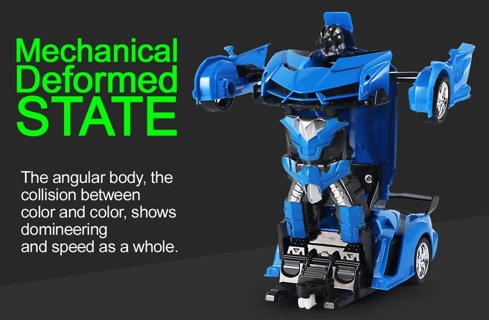 2022 Limited Edition Remote Control Robot One Button Transformation Car Toy (26 Colors)