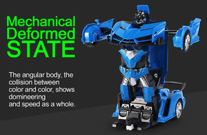 2022 Limited Edition Remote Control Robot One Button Transformation Car Toy (26 Colors)