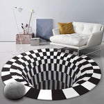 3D Vortex Portal Carpet Optical Illusion (5 Sizes)