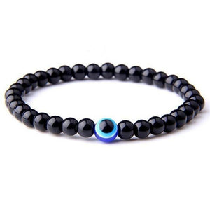 Tibetan Lava Stone Wooden Bead Wrist Chain Buddha Bracelet (13 Designs)