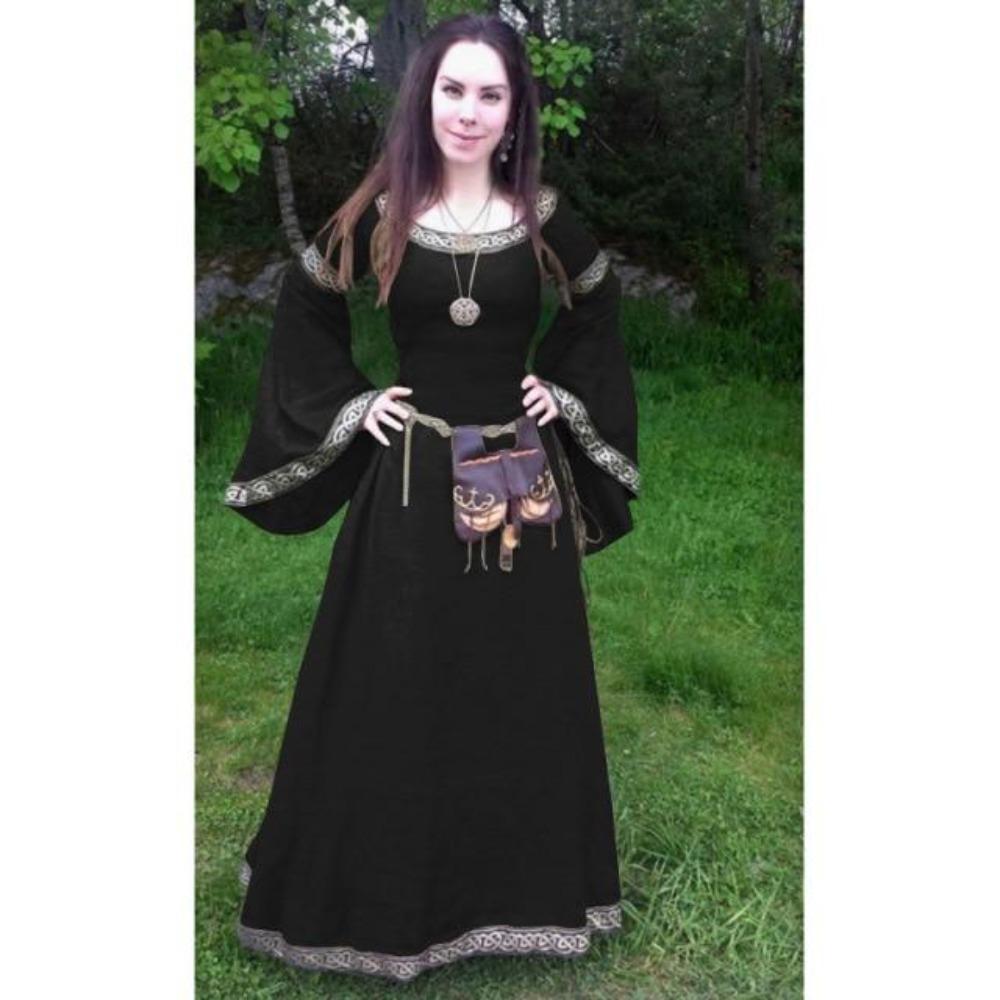 Renaissance Viking Princess Flare Sleeve Dress (5 Colors) S-5XL