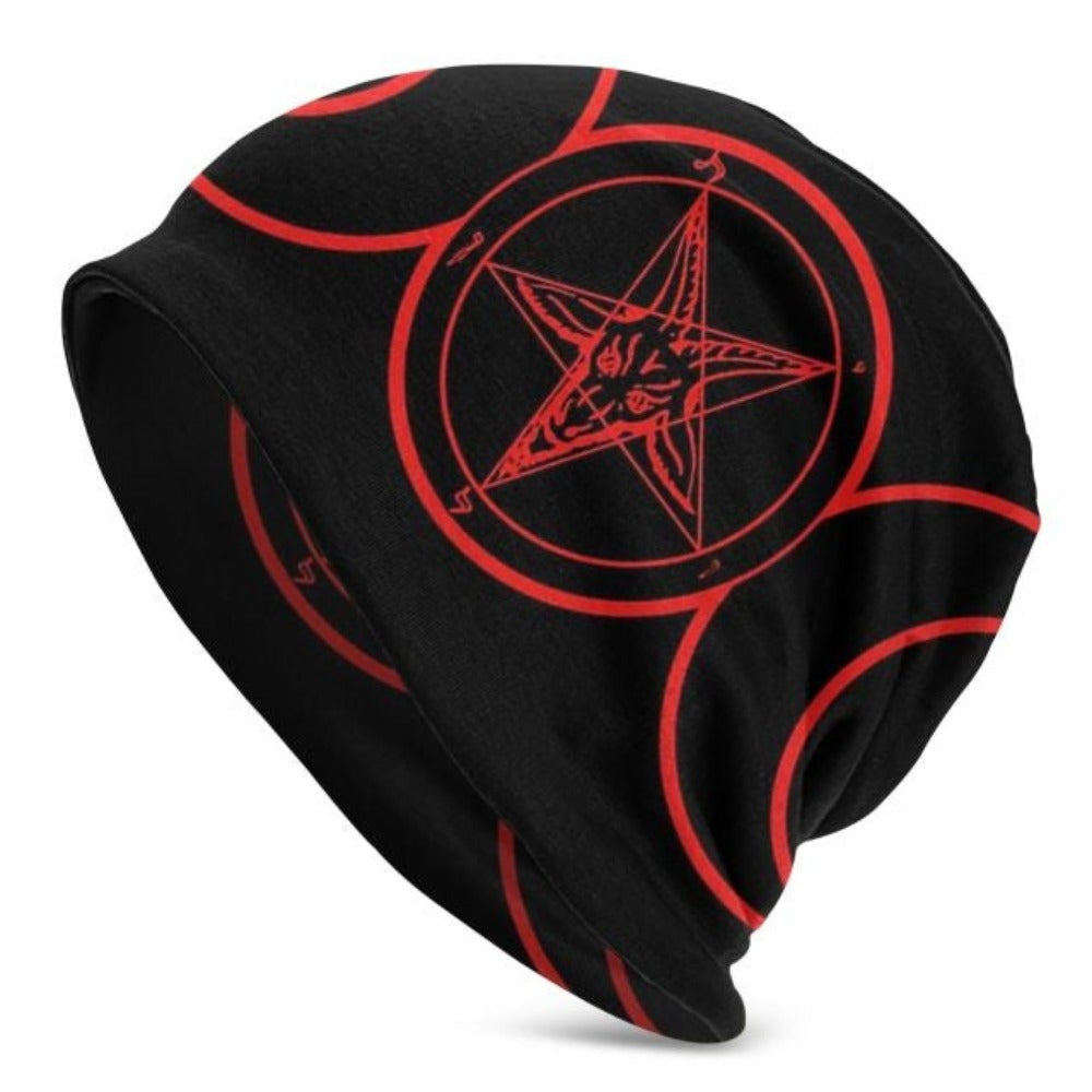 Viking Beanie Hat Tree Of With Triquetra And Futhark Skull Cap (25 Designs)