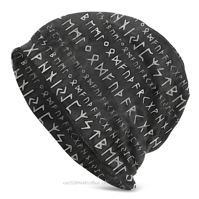 Viking Beanie Hat Tree Of With Triquetra And Futhark Skull Cap (25 Designs)
