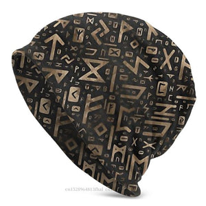 Viking Beanie Hat Tree Of With Triquetra And Futhark Skull Cap (25 Designs)