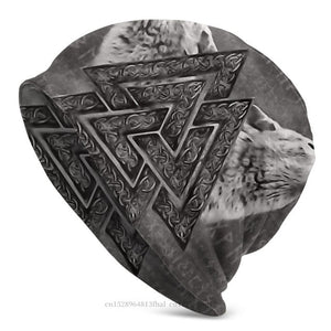 Viking Beanie Hat Tree Of With Triquetra And Futhark Skull Cap (25 Designs)