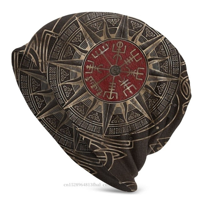 Viking Beanie Hat Tree Of With Triquetra And Futhark Skull Cap (25 Designs)