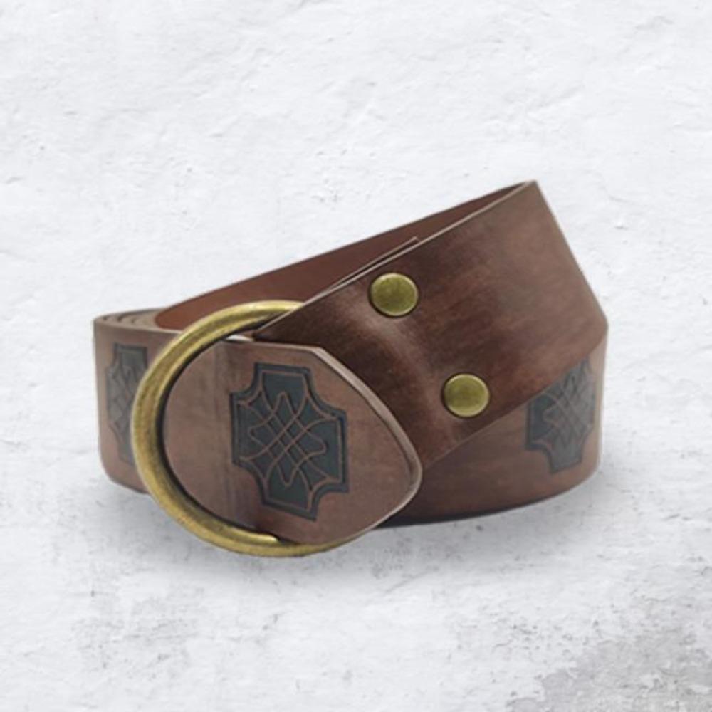 Viking Renaissance Medieval Warriors Belt (3 Colors & 6 Styles)