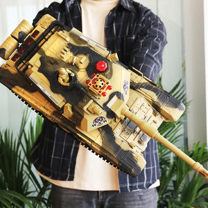 XXL Remote Control Military Tank (4 Colors) w/Re-Chargeable Battery