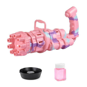 Gatling Bubble Gun 8 Holes or 10 Holes (11 Colors)