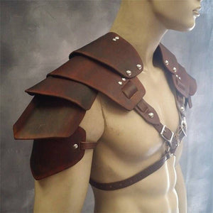 Shoulder Armor Renaissance Medieval Viking Knight Warrior (2 Colors)