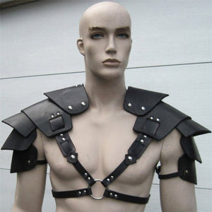 Shoulder Armor Renaissance Medieval Viking Knight Warrior (2 Colors)