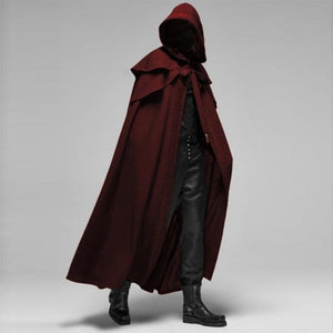 Viking Renaissance Gothic Hooded Cloak (4 Colors) S - XXXL