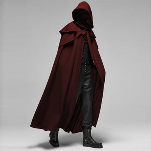Viking Renaissance Gothic Hooded Cloak (4 Colors) S - XXXL