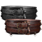 Viking Armor Renaissance Medieval Warrior Double Belt (2 Colors)