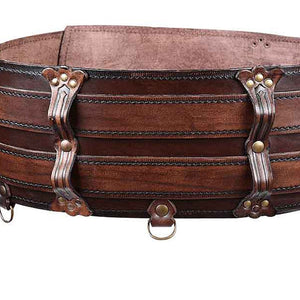Viking Armor Renaissance Medieval Warrior Double Belt (2 Colors)