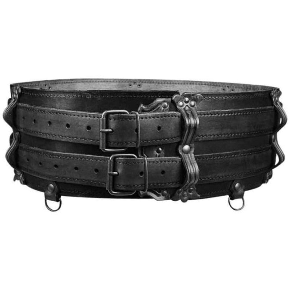 Viking Armor Renaissance Medieval Warrior Double Belt (2 Colors)