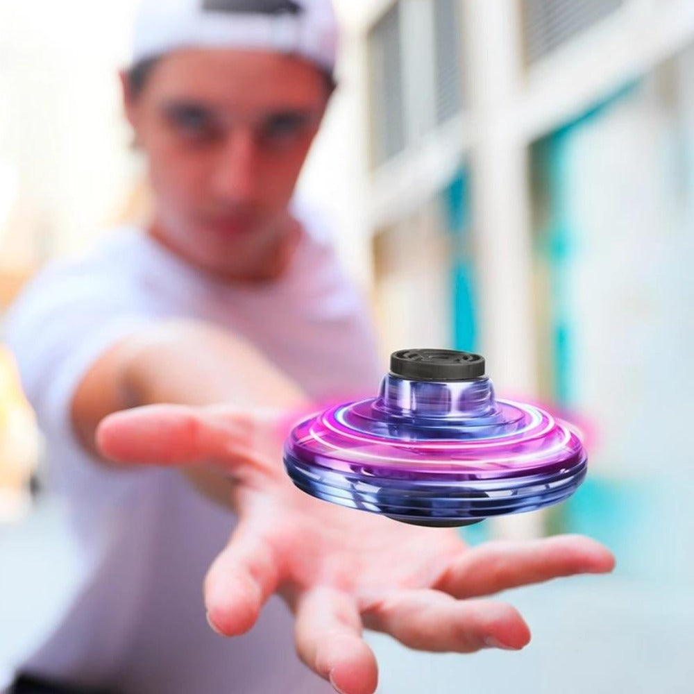 2022 FlyNova Flying Fidget Spinner Induction Drone UFO (3 colors)