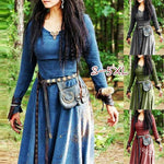Renaissance Viking Long Sleeve Dress (3 Colors) S - 5XL
