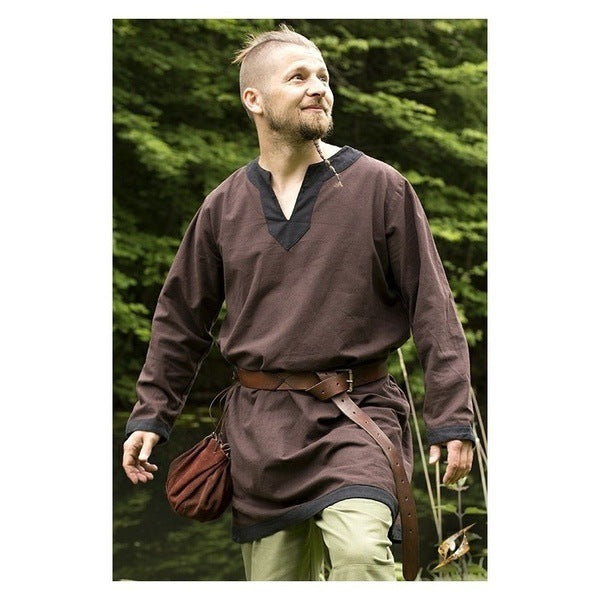 Viking Renaissance Pirate Long Sleeve Shirt (5 Colors) S - 5XL