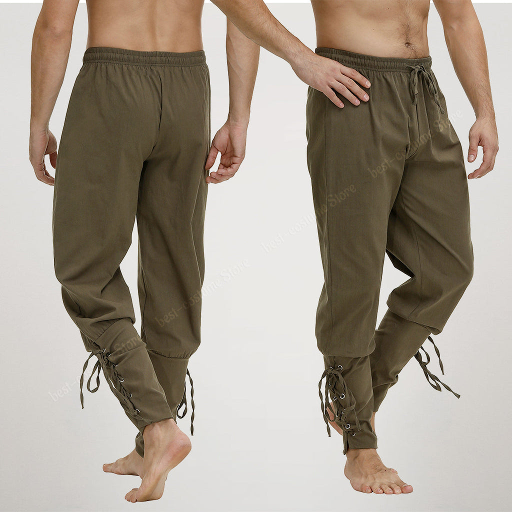 Viking Renaissance Trouser Pants (6 Colors) S-2XL