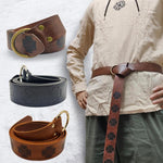 Viking Renaissance Medieval Warriors Belt (3 Colors & 6 Styles)
