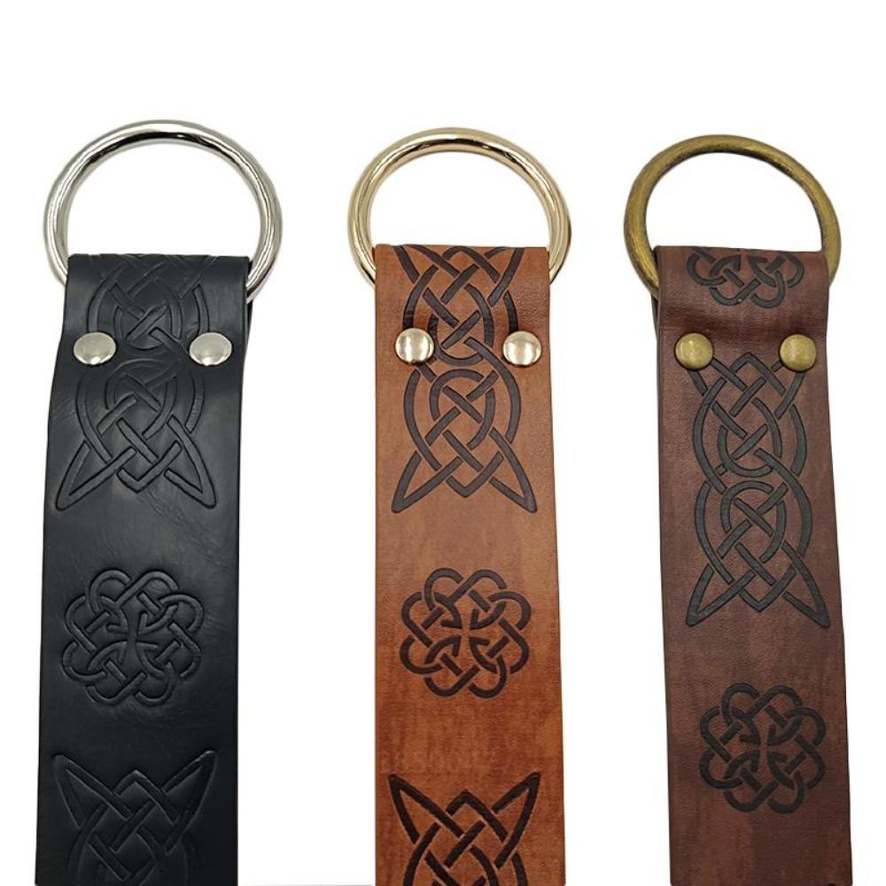 Viking Renaissance Medieval Warriors Belt (3 Colors & 6 Styles)