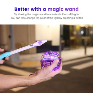 2023 FlyNova Pro Ball Quad-copter Induction Drone UFO (3 colors) Optional Wand Remote