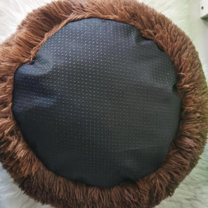 Dog Bed Plush Cat Mat Round Cushion (20 Colors) 8 Sizes