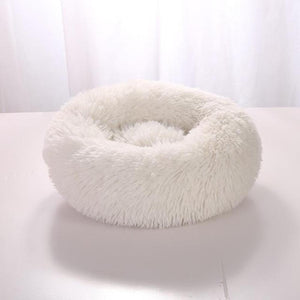 Dog Bed Plush Cat Mat Round Cushion (20 Colors) 8 Sizes