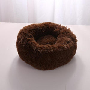 Dog Bed Plush Cat Mat Round Cushion (20 Colors) 8 Sizes