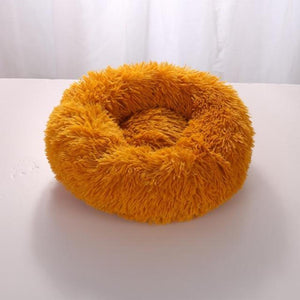 Dog Bed Plush Cat Mat Round Cushion (20 Colors) 8 Sizes