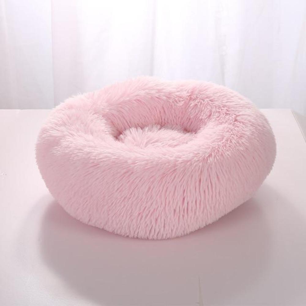 Dog Bed Plush Cat Mat Round Cushion (20 Colors) 8 Sizes