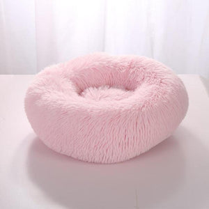 Dog Bed Plush Cat Mat Round Cushion (20 Colors) 8 Sizes