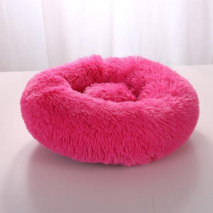 Dog Bed Plush Cat Mat Round Cushion (20 Colors) 8 Sizes