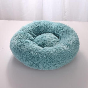 Dog Bed Plush Cat Mat Round Cushion (20 Colors) 8 Sizes