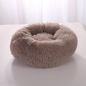 Dog Bed Plush Cat Mat Round Cushion (20 Colors) 8 Sizes