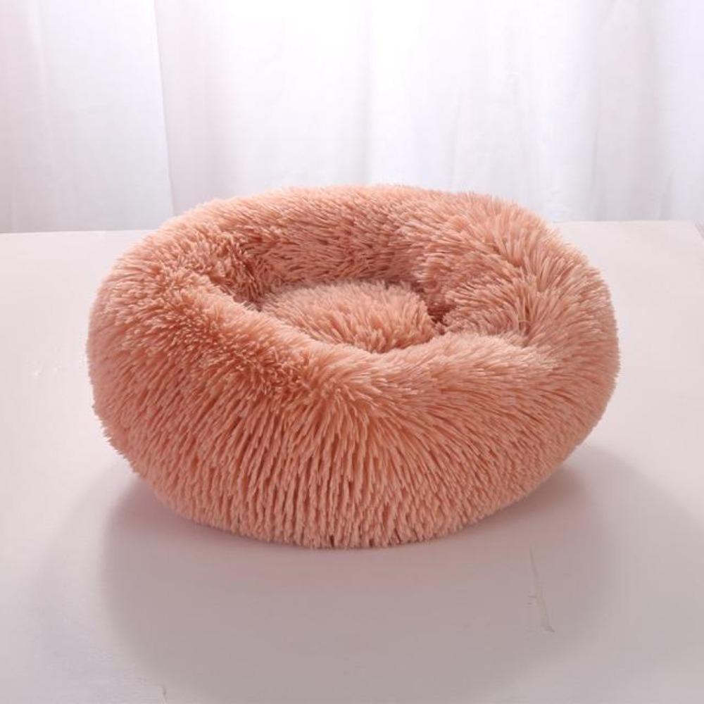 Dog Bed Plush Cat Mat Round Cushion (20 Colors) 8 Sizes