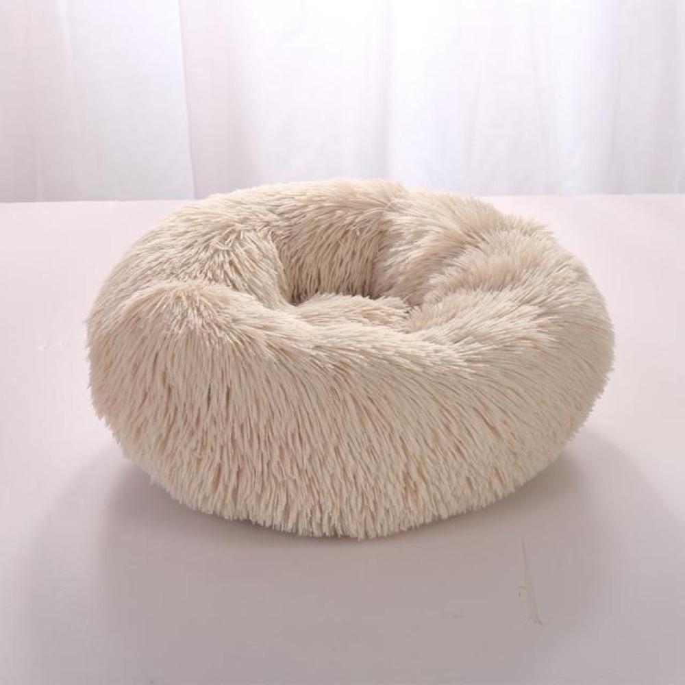 Dog Bed Plush Cat Mat Round Cushion (20 Colors) 8 Sizes